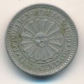 Перу 5 сентаво 1879 год