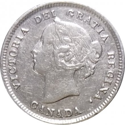 Канада 5 центов 1893 год
