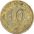 Гонконг 10 центов 1985 год