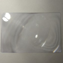 Увеличительное (3X) стекло из ПВХ 180*120мм