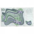Швеция 10 крон 1985 год - Густав VI. Снежинки - VF