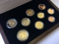 Латвия евро-серия proof 2015 год в банковской деревянной коробке
