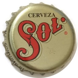 Пивная пробка Мексика - Sol Cerveza (золотая)