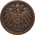 Германия 1 пфенниг 1891 год (A)