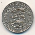 Гернси 5 пенсов 1977 год