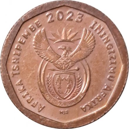 ЮАР 10 центов 2023 год - Пчела