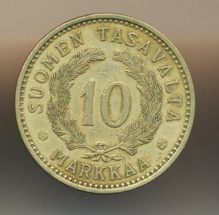 Финляндия 10 марок 1929 год