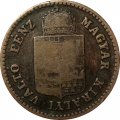 Венгрия 1 крейцер 1881 год