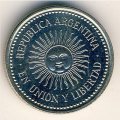 Аргентина 5 сентаво 1993 год (медно-никелевый сплав)