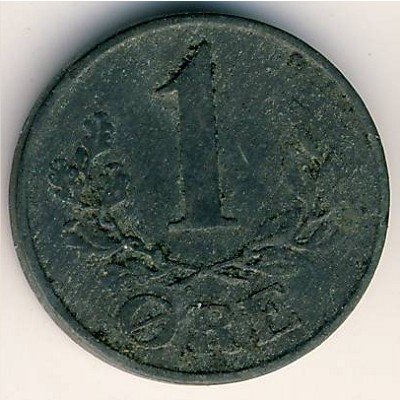 Дания 1 эре 1945 год