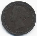 Джерси 1/26 шиллинга 1866 год
