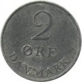 Дания 2 эре 1961 год - Король Фредерик IX