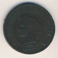 Франция 5 сантимов 1897 год