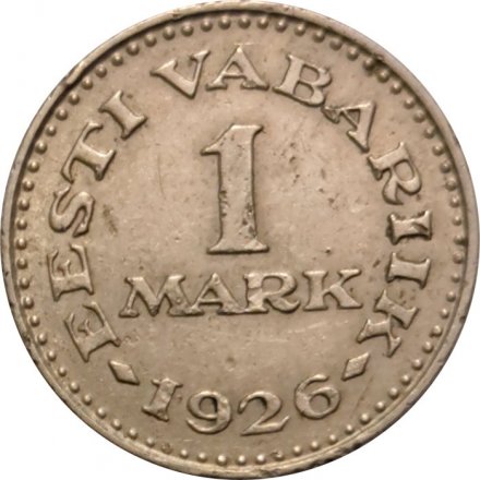 Эстония 1 марка 1926 год