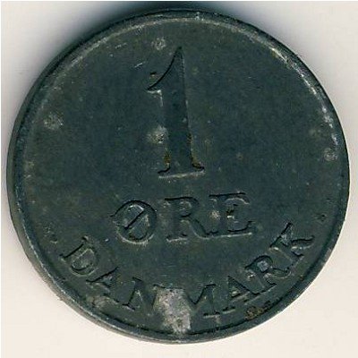 Дания 1 эре 1948 год