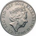 Великобритания 10 пенсов 2016 год (JC)