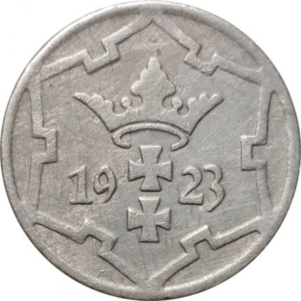Данциг 5 пфеннигов 1923 год
