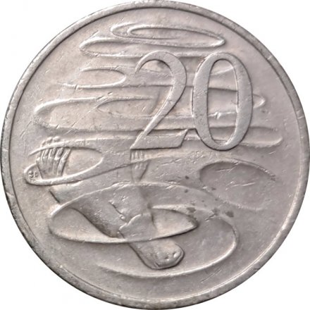 Австралия 20 центов 2006 год - Утконос