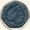 Джерси 50 пенсов 2006 год