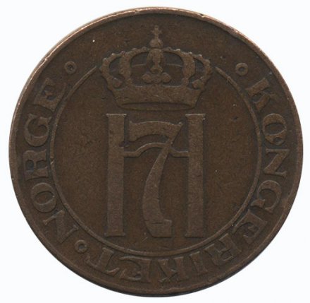 Норвегия 5 эре 1923 год
