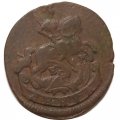 Денга 1766 год ЕМ Екатерина II (1762 - 1796) - VF
