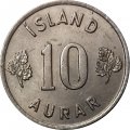 Исландия 10 эйре 1961 год