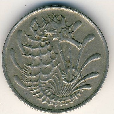 Сингапур 10 центов 1969 год
