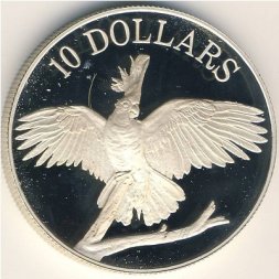 Австралия 10 долларов 1990 год