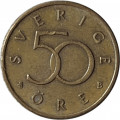 Швеция 50 эре 1998 год - Карл XVI Густав