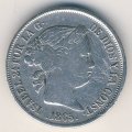 Испания 40 сентимо 1865 год