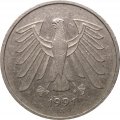 Германия 5 марок 1991 год (A)