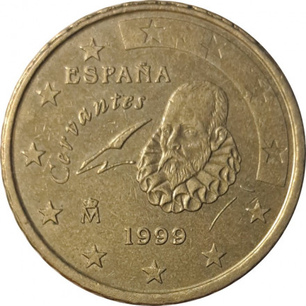 Испания 10 евроцентов 1999 год