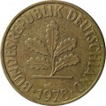 ФРГ 10 пфеннигов 1978 год - G