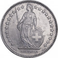 Швейцария 2 франка 2007 год
