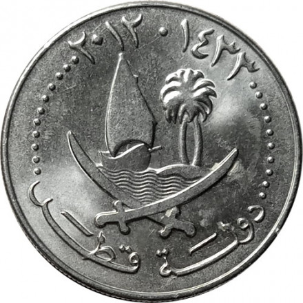 Катар 50 дирхамов 2012 год