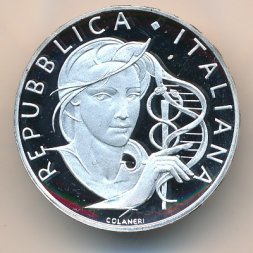 Италия 500 лир 1989 год