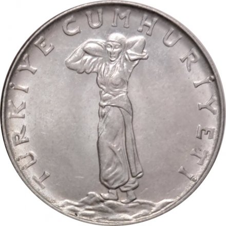 Турция 25 куруш 1970 год