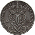 Швеция 5 эре 1947 год - Король Густав V