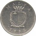 Мальта 1 лира 1992 год