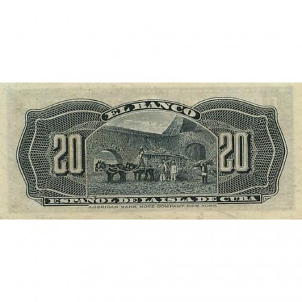 Куба 20 сентаво 1897 год - UNC
