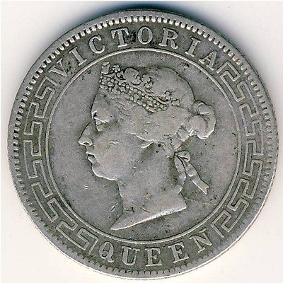 Цейлон 50 центов 1900 год