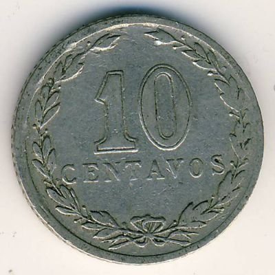 Аргентина 10 сентаво 1924 год
