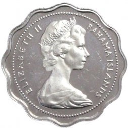 Багамские острова 10 центов 1970 год