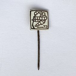 Значок. Спорт. Хоккей. Прага 72