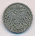 Германия 5 пфеннигов 1891 год (A)