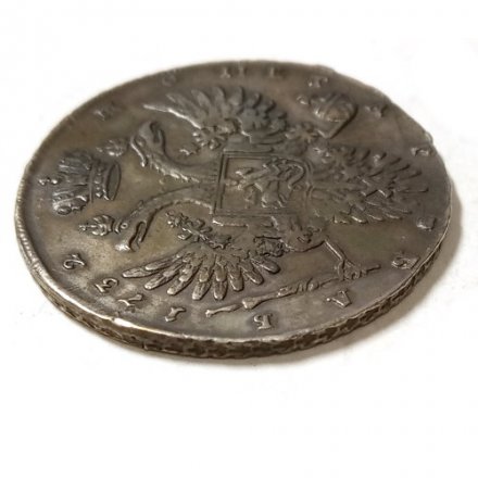 1 рубль 1732 год Анна Иоанновна (1730 - 1740) - крест державы простой, с брошью - AU