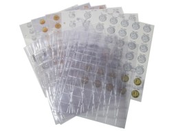 Комплект разделителей с листами для коллекции разменных монет России с 1997 г. - Стандарт OPTIMA