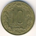Камерун 10 франков 1958 год