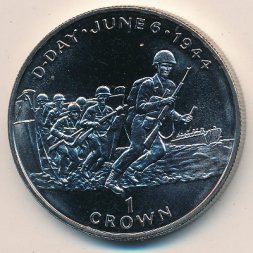 Остров Мэн 1 крона 1994 год