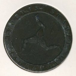 Остров Мэн 1/2 пенни 1813 год
